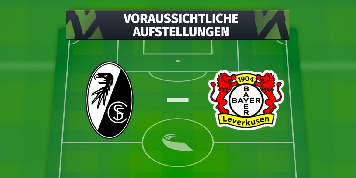 Sport-Club Freiburg – Bayer 04 Leverkusen: Die voraussichtlichen Aufstellungen
